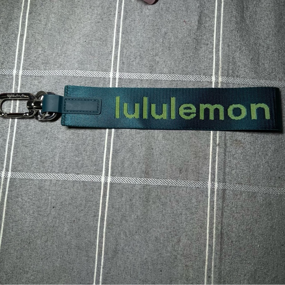Lululemon Never Lost Keychain